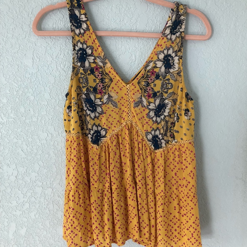 Yellow tank top